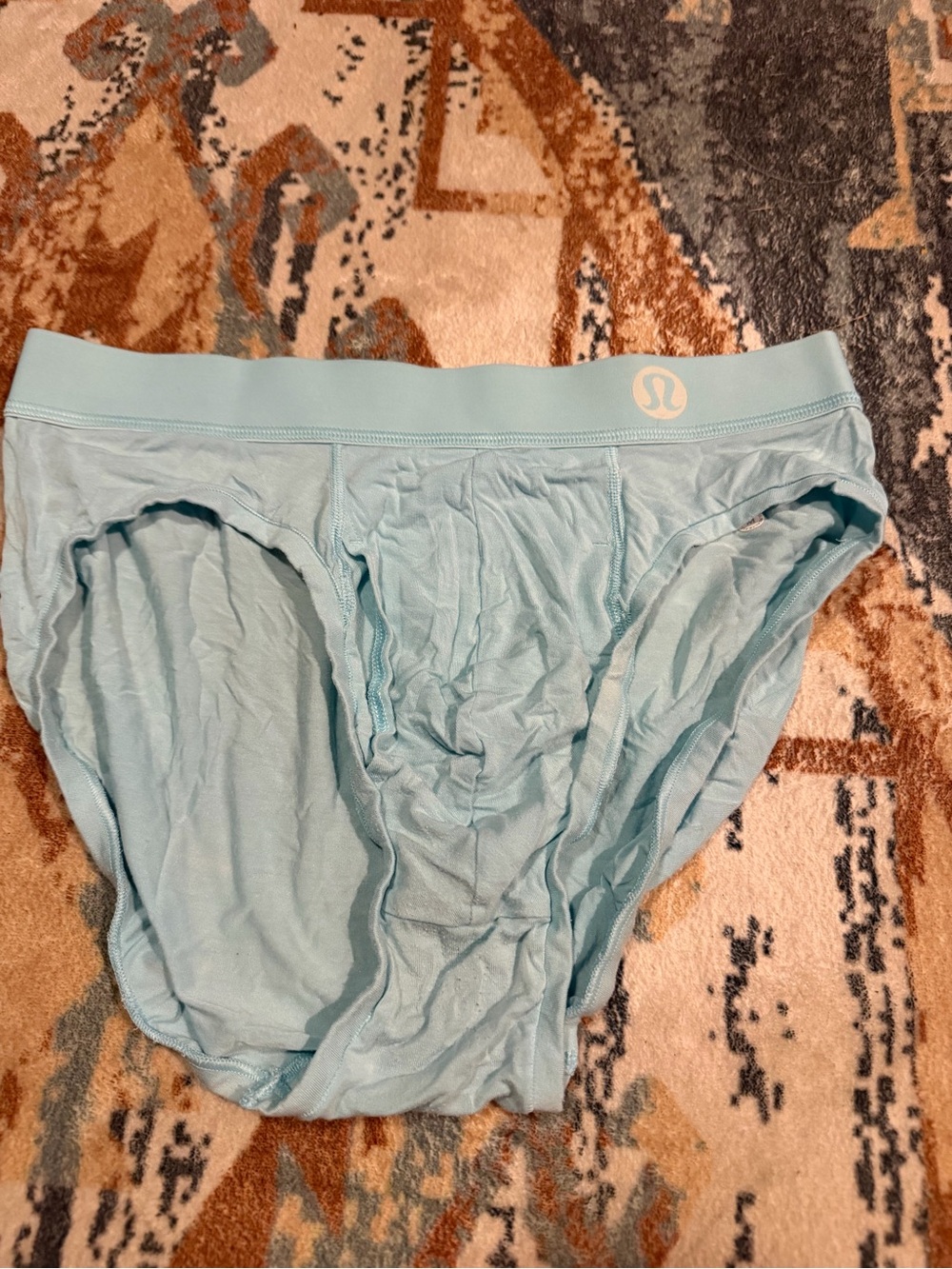 lululemon athletica Light Blue Men’s Briefs - Logo Waistband